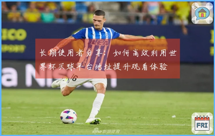 长期使用者分享：如何高效利用世界杯买球平台地址提升观看体验