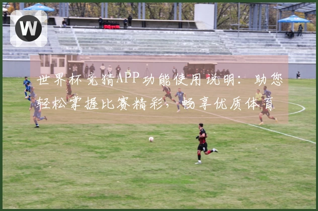 世界杯竞猜APP功能使用说明：助您轻松掌握比赛精彩，畅享优质体育直播体验